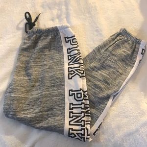Grey Pink Sweats